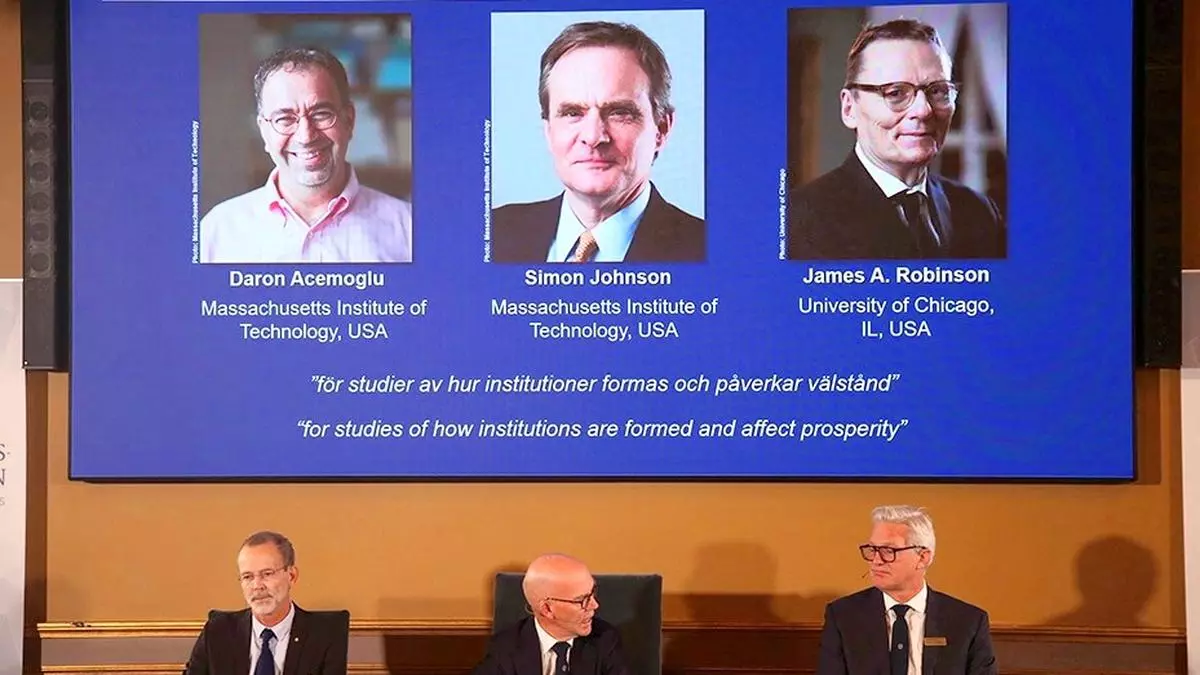 Nobel Prize for Economics 2024 Trio of USBased Academics Win for